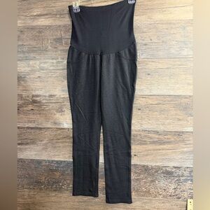 Emma’s Expressions Sleek Black High-Waisted Maternity Leggings